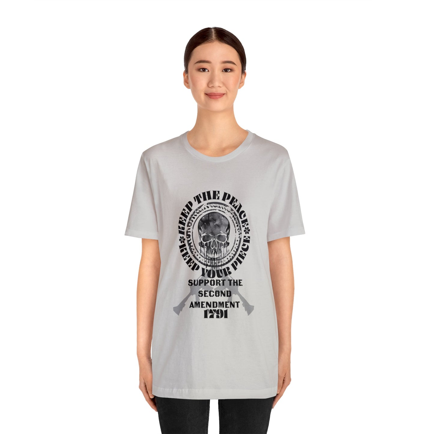 Keep the Peace Pro Second Amendment Jersey Short Sleeve Tee