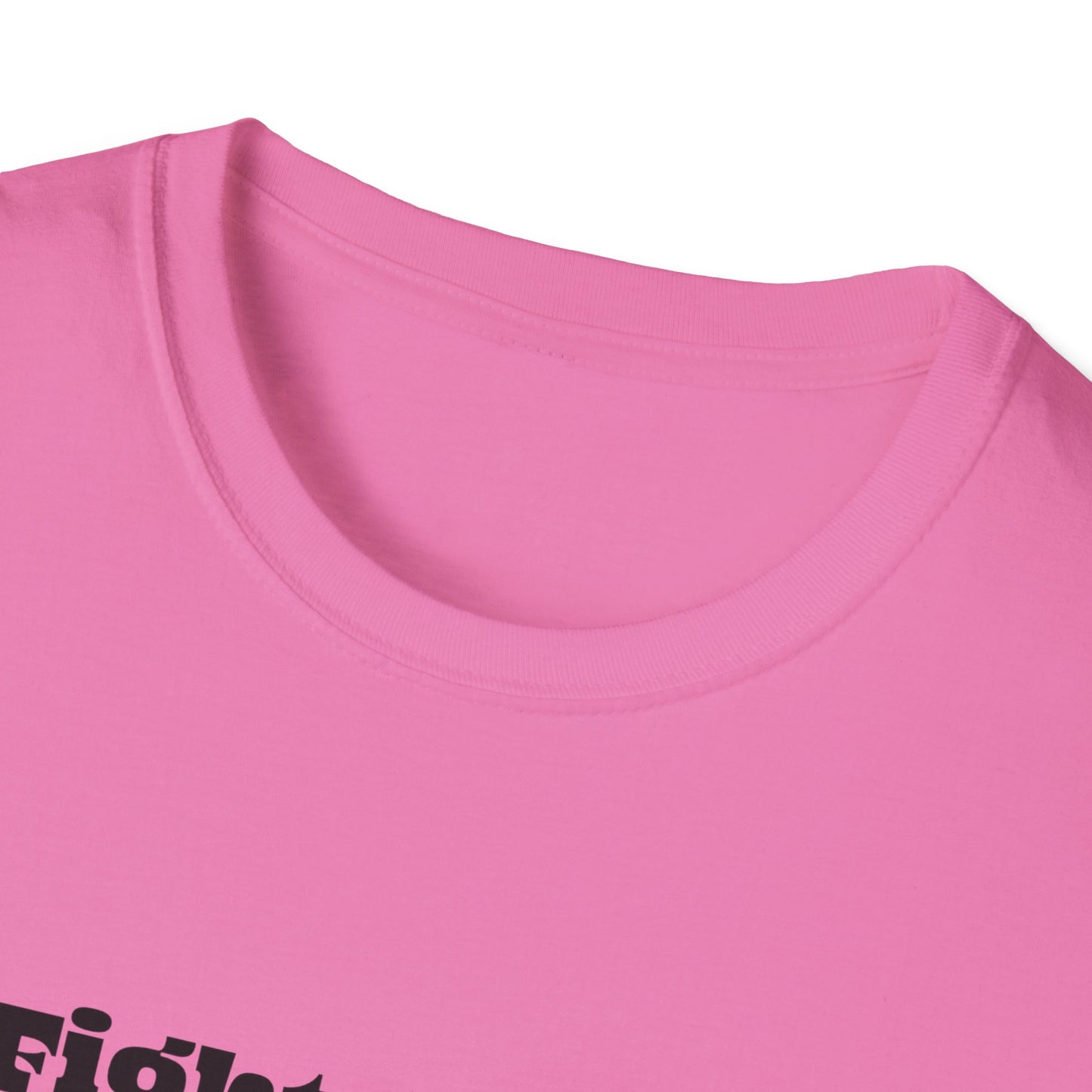 Trump Fight Fight Fight Softstyle T-Shirt in Black Lettering