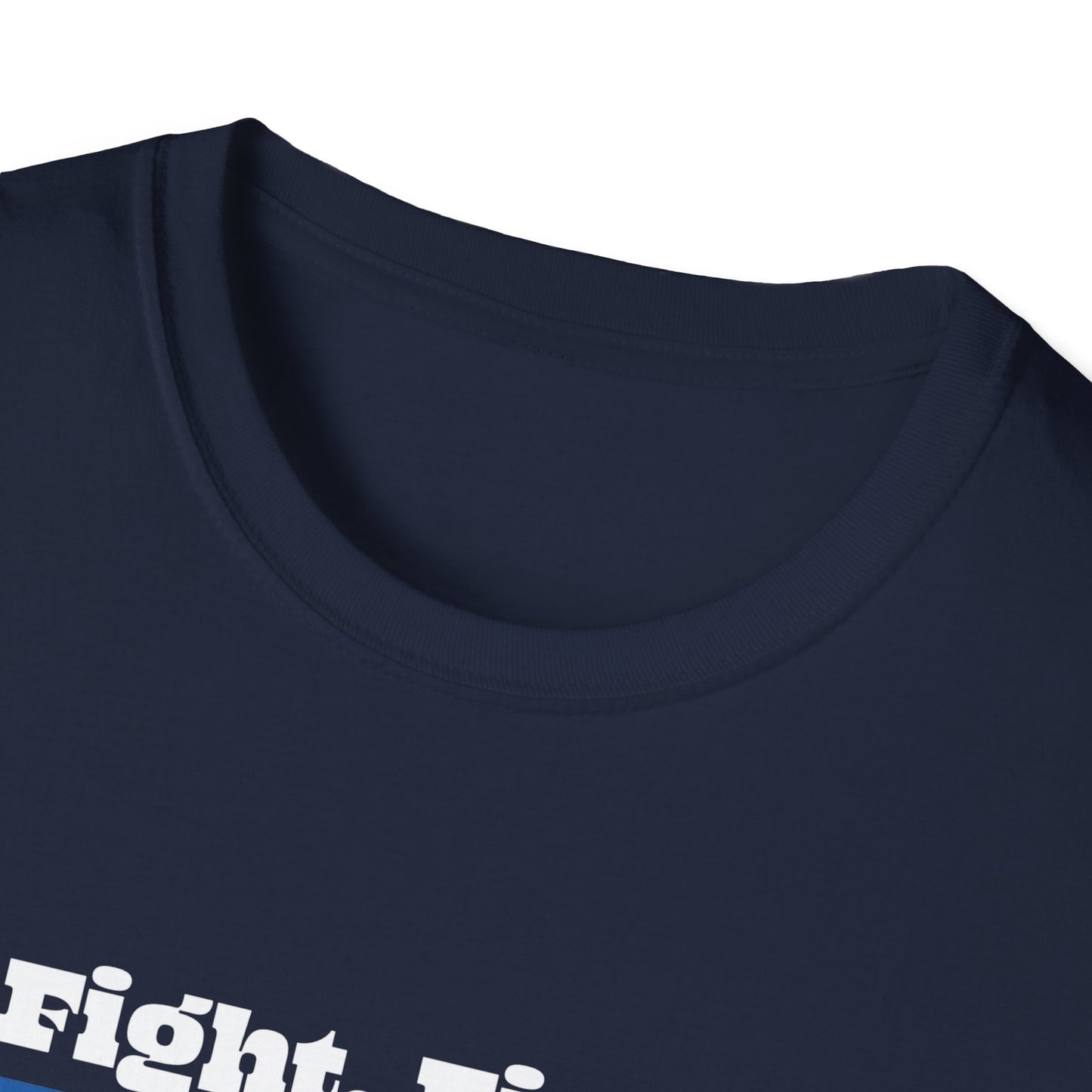 Trump Fight Fight Fight Softstyle T-Shirt in White Lettering