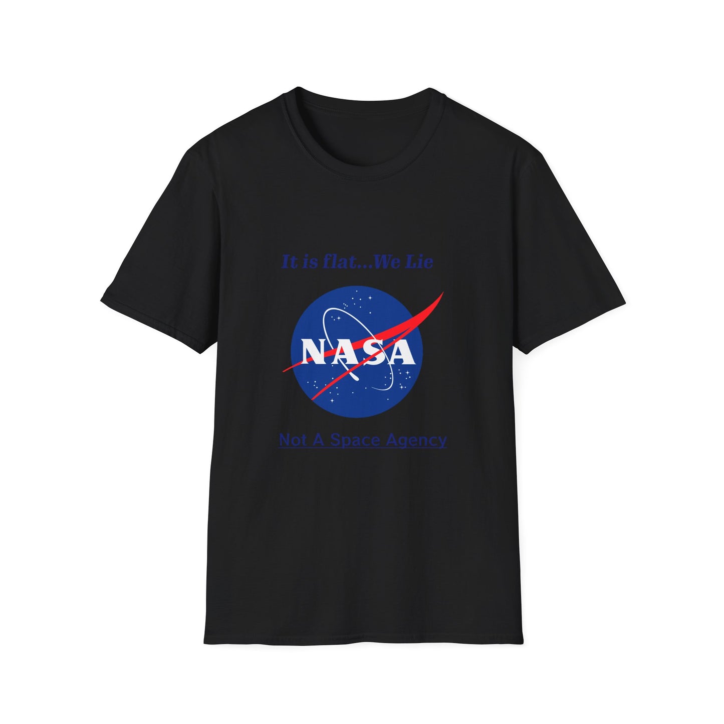 Nasa Flat Earth Unisex T-Shirt
