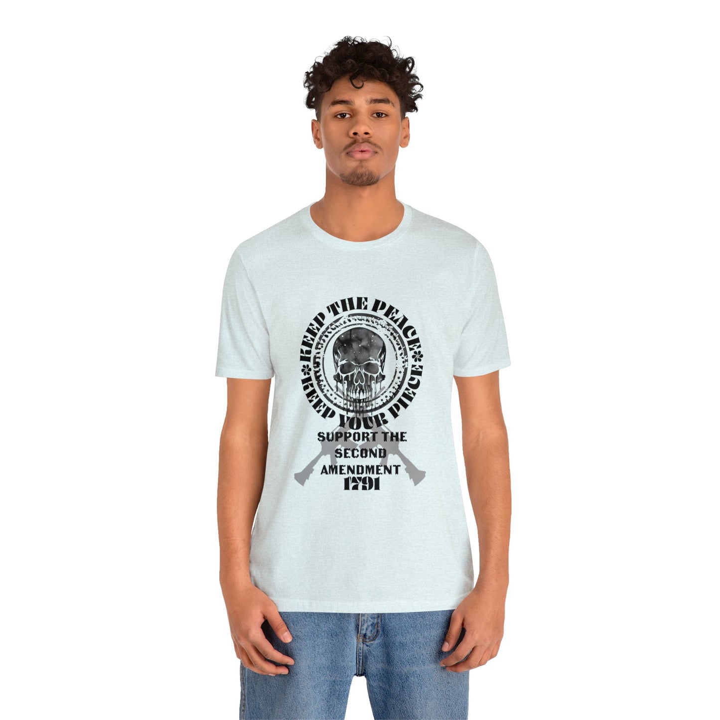 Keep the Peace Pro Second Amendment Jersey Short Sleeve Tee