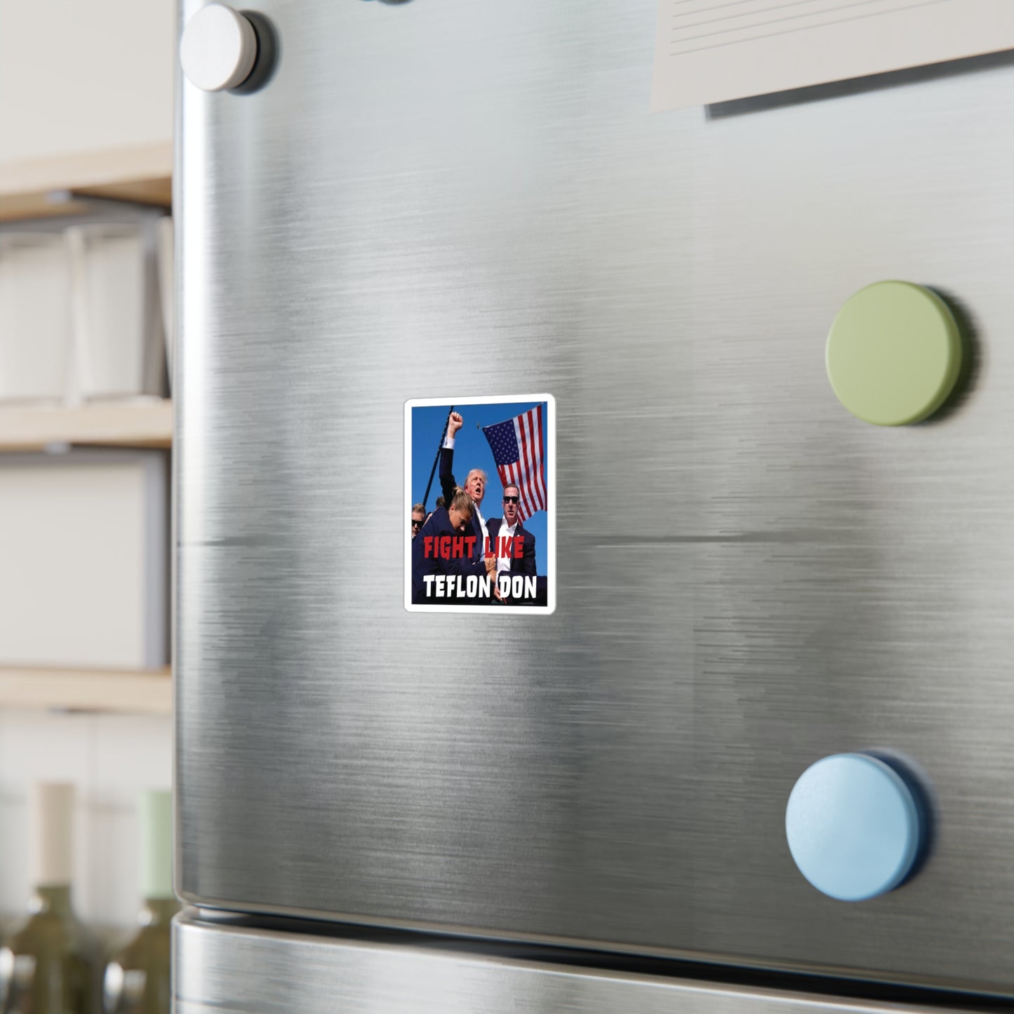 Fight Like Teflon Don Kiss-Cut Vinyl Decals