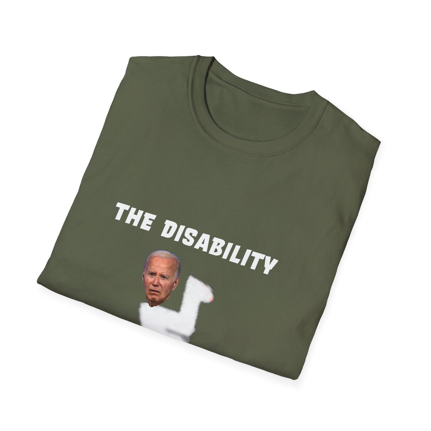 The Disability Running America, Biden Softstyle T-Shirt