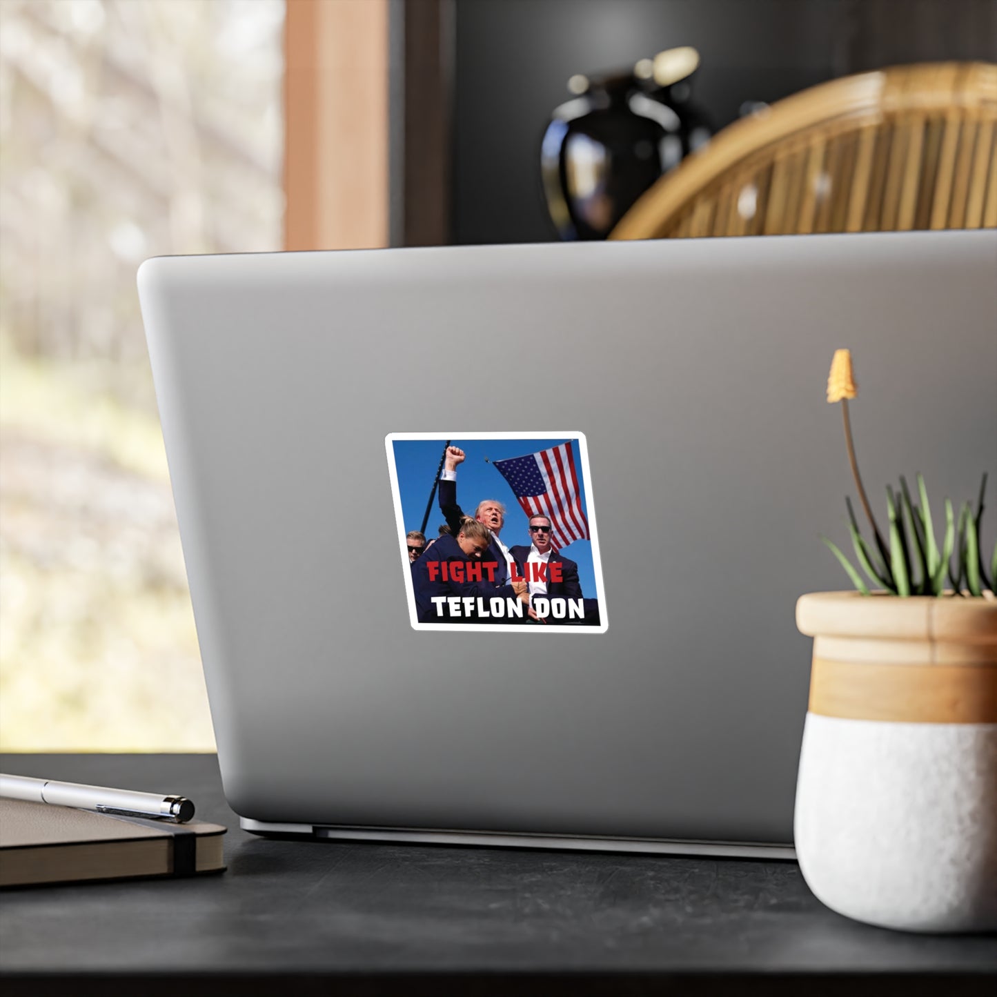 Fight Like Teflon Don Kiss-Cut Vinyl Decals