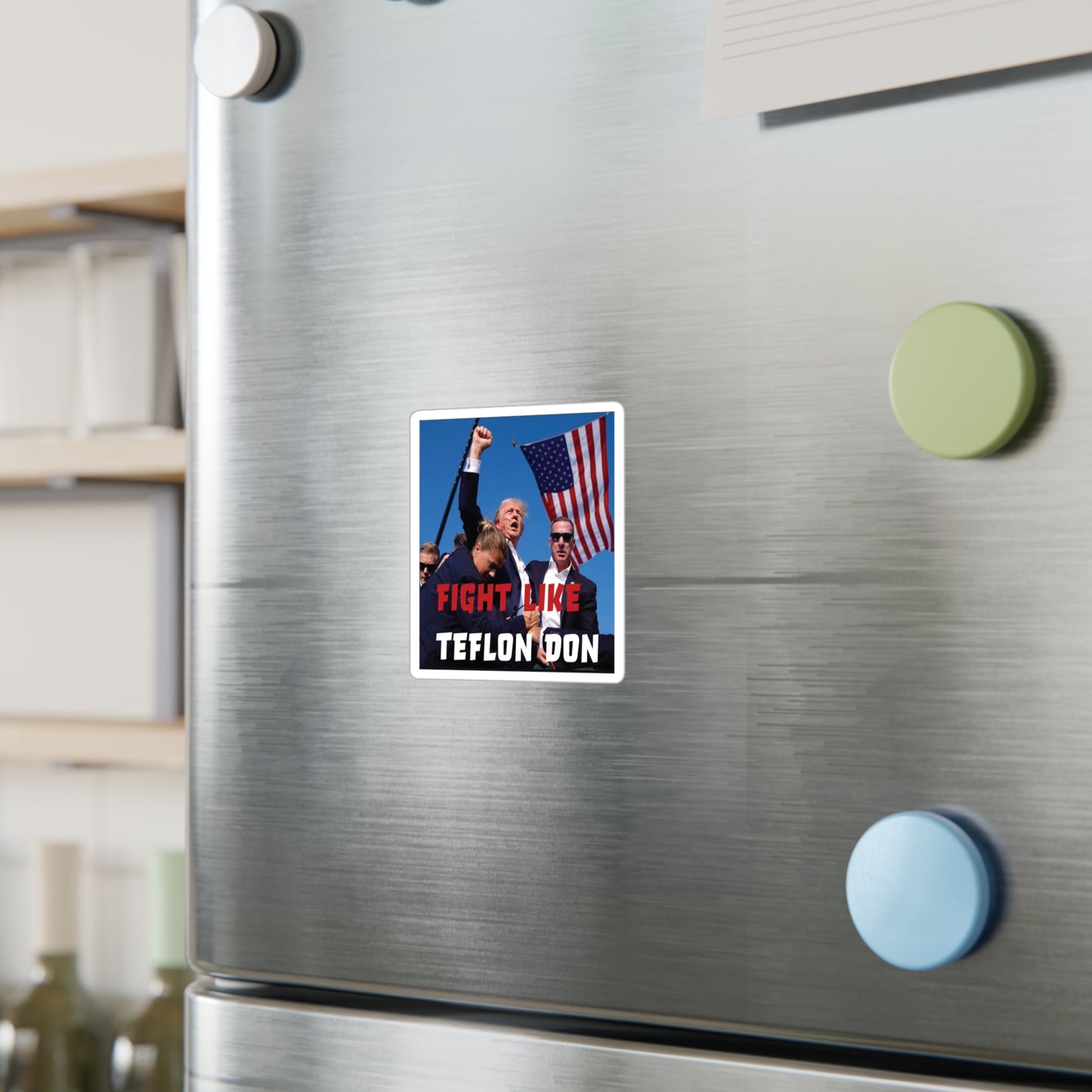 Fight Like Teflon Don Kiss-Cut Vinyl Decals