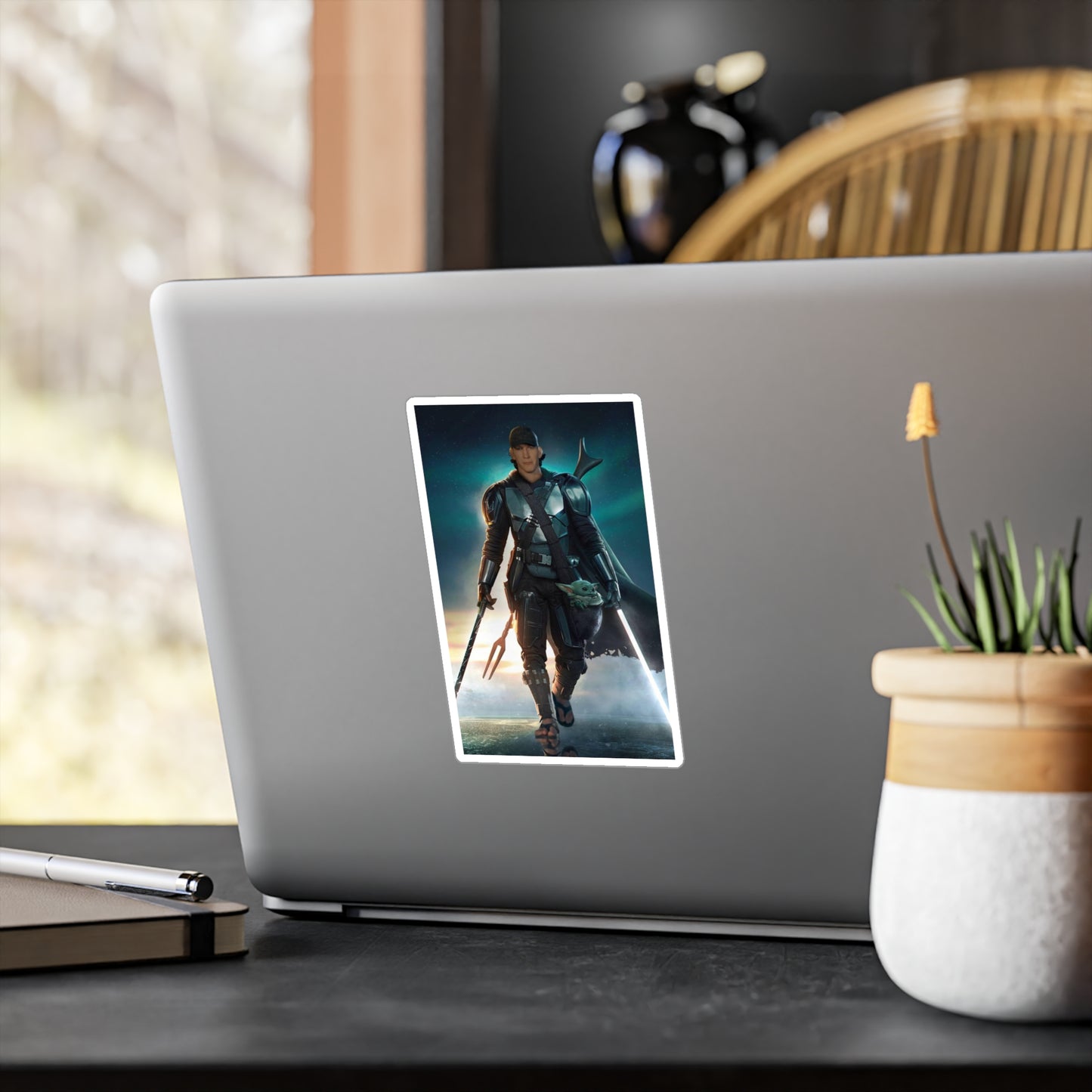 The Sandalorian Kiss-Cut Vinyl Decals