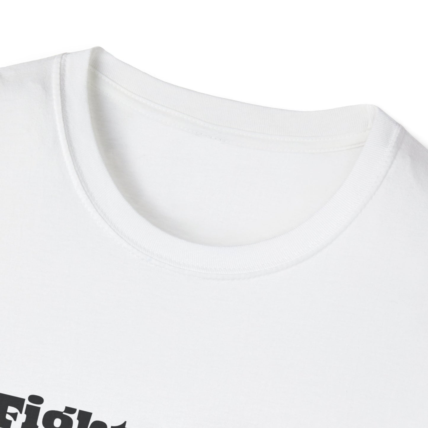 Trump Fight Fight Fight Softstyle T-Shirt in Black Lettering
