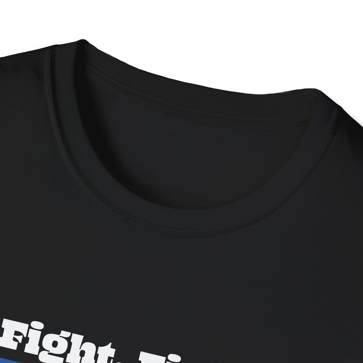 Trump Fight Fight Fight Softstyle T-Shirt in White Lettering