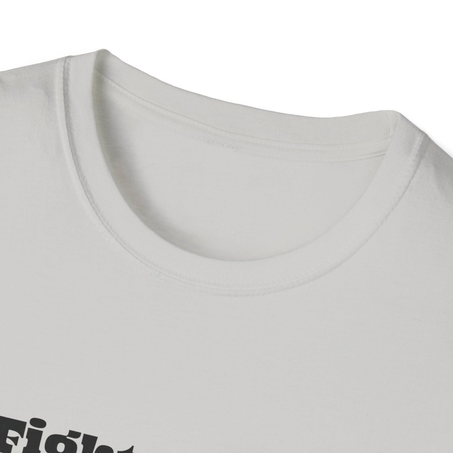 Trump Fight Fight Fight Softstyle T-Shirt in Black Lettering