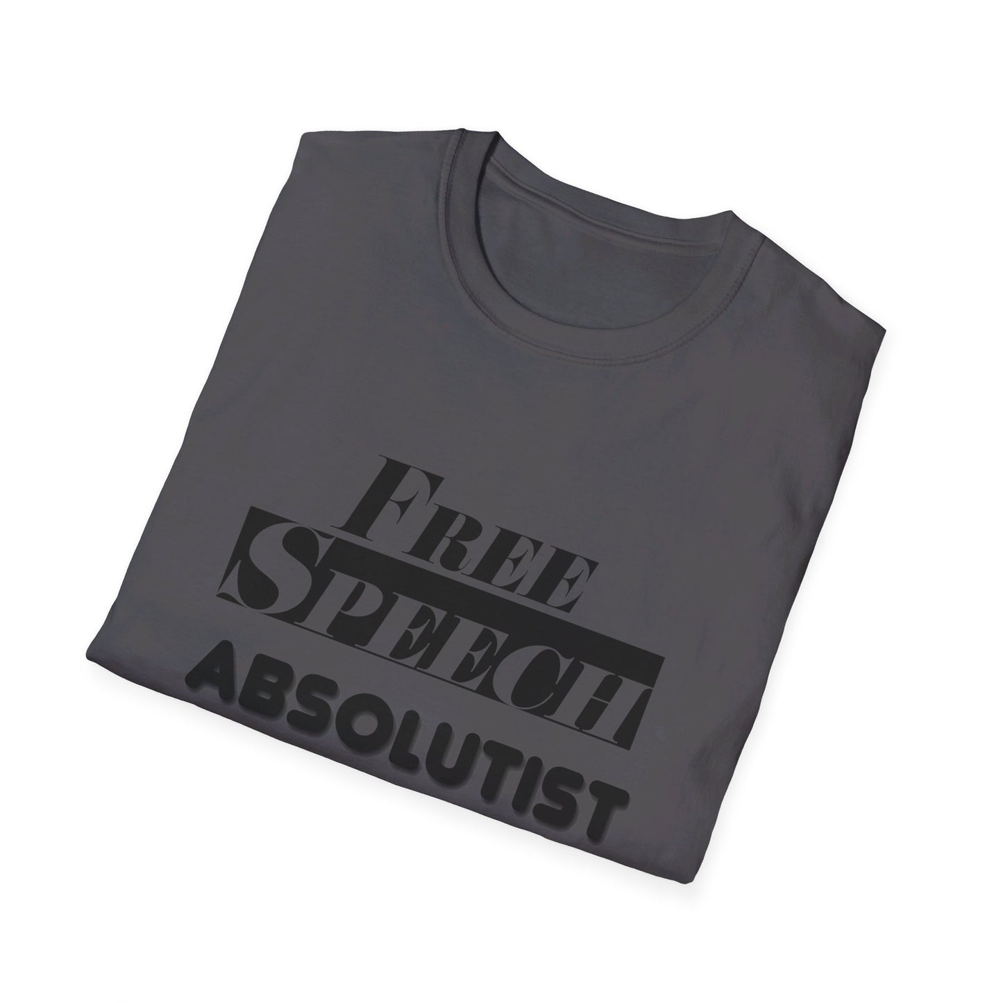 Free Speech Absolutist Unisex Softstyle T-Shirt