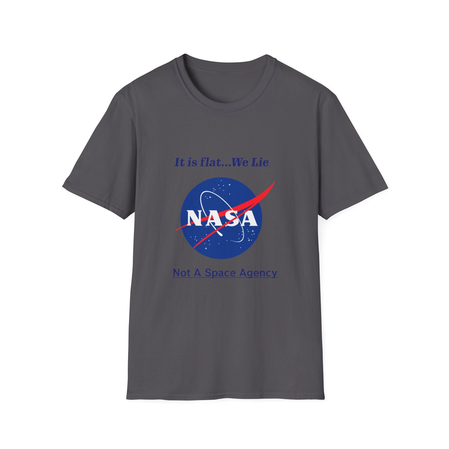Nasa Flat Earth Unisex T-Shirt