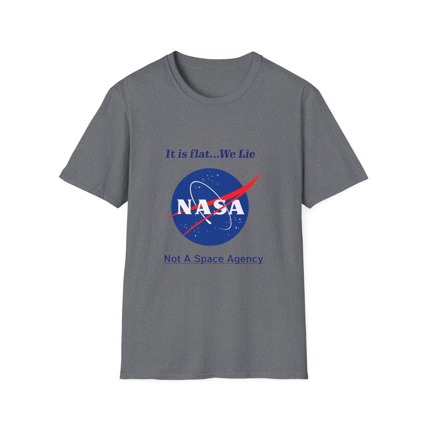Nasa Flat Earth Unisex T-Shirt