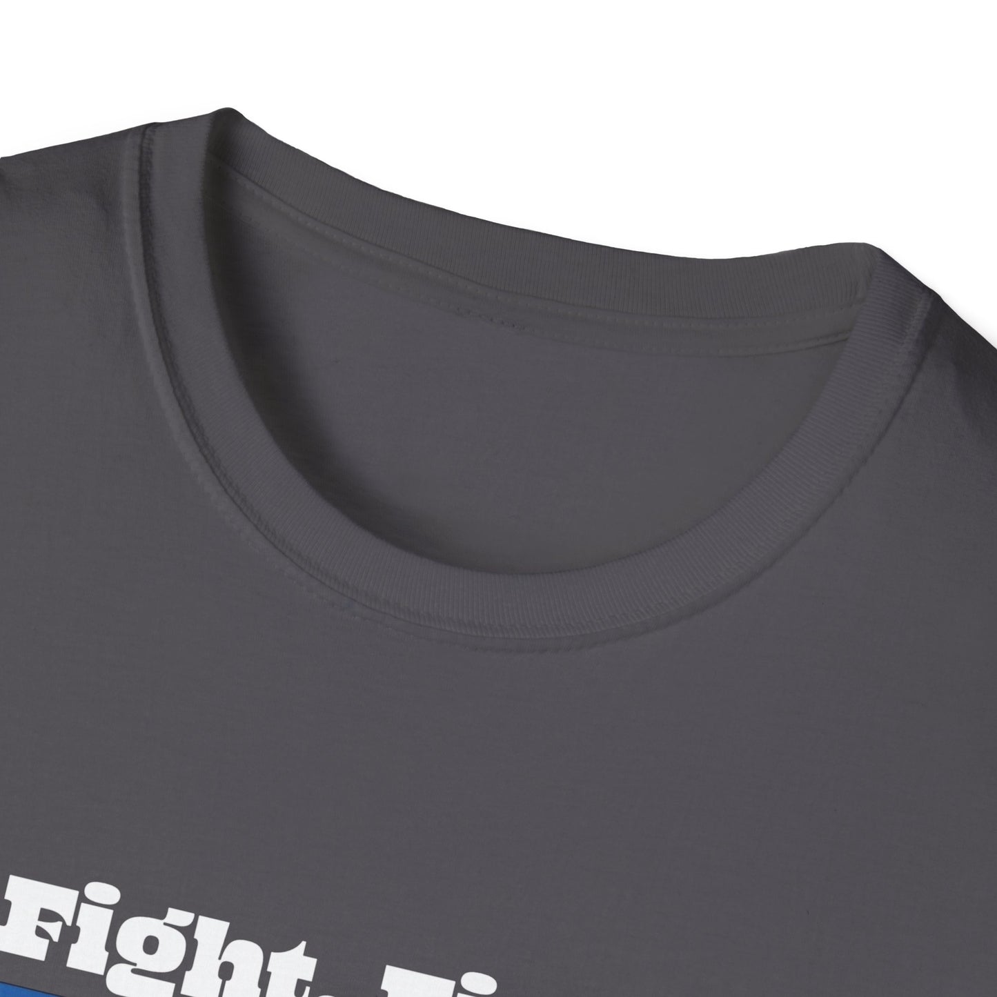 Trump Fight Fight Fight Softstyle T-Shirt in White Lettering