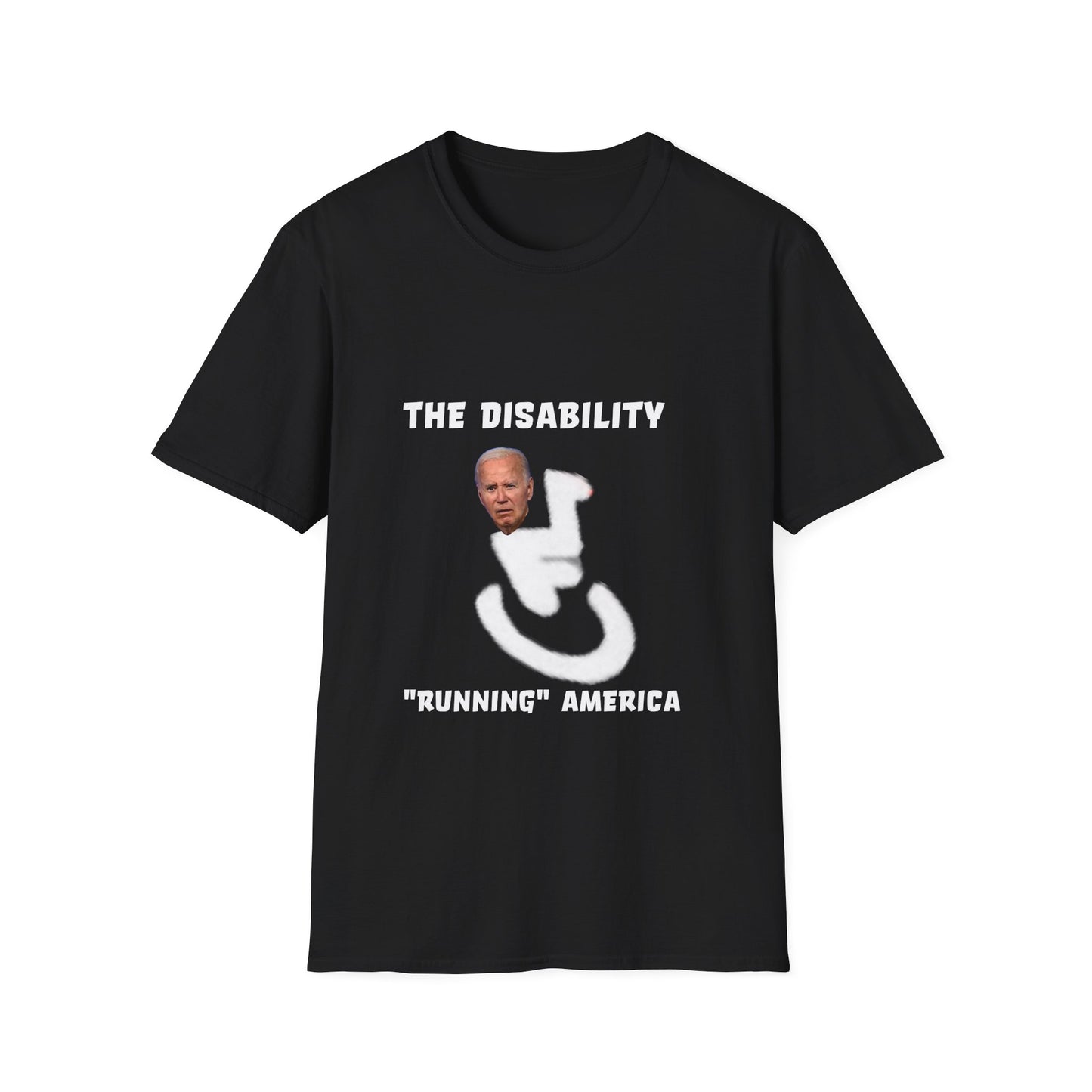 The Disability Running America, Biden Softstyle T-Shirt