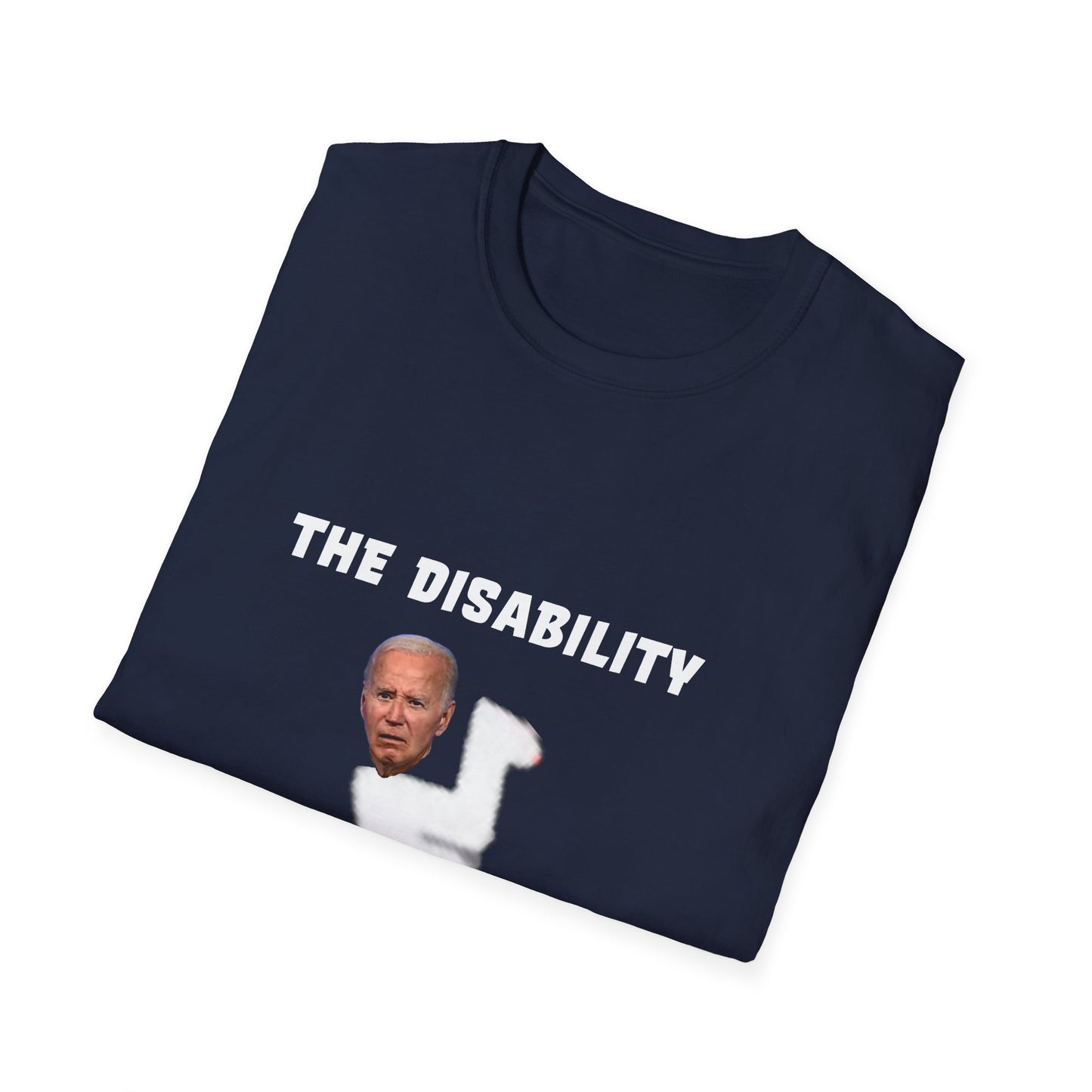 The Disability Running America, Biden Softstyle T-Shirt
