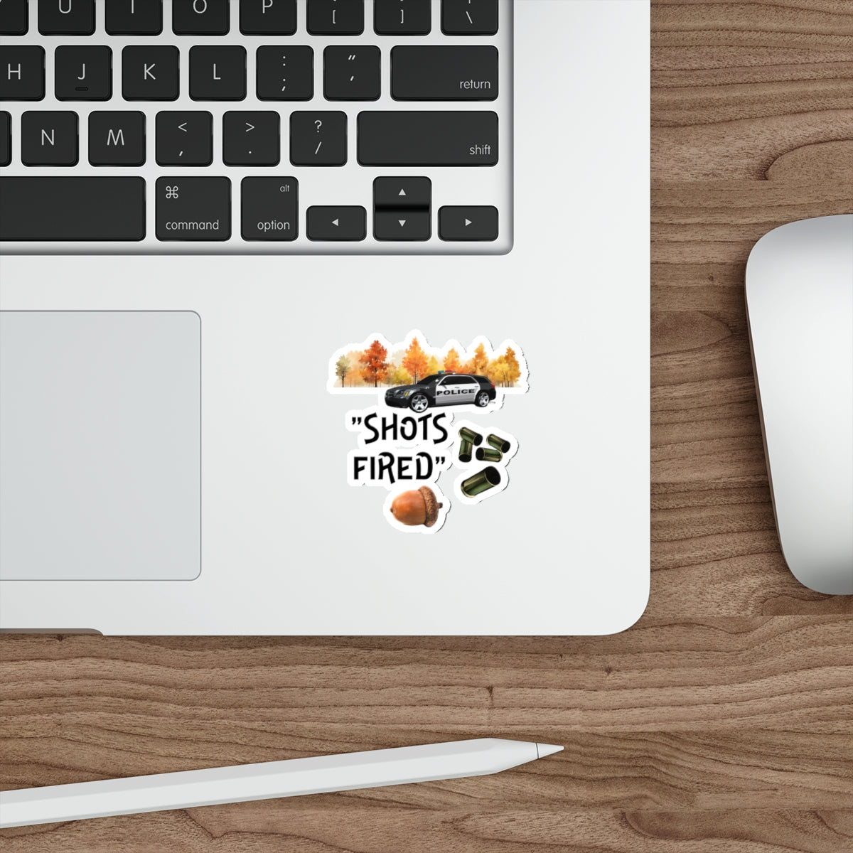 Shots Fired "Acorn" Die-Cut Stickers
