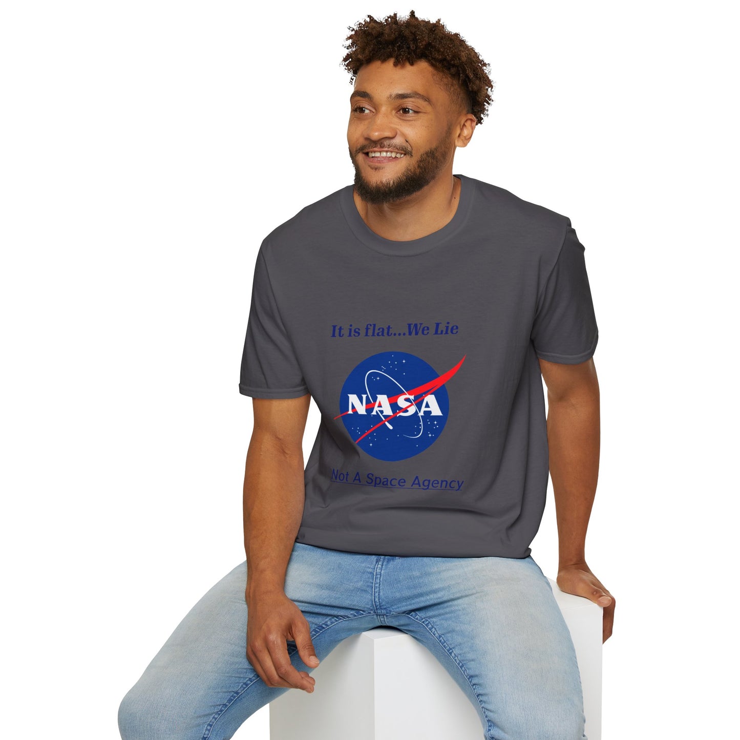 Nasa Flat Earth Unisex T-Shirt