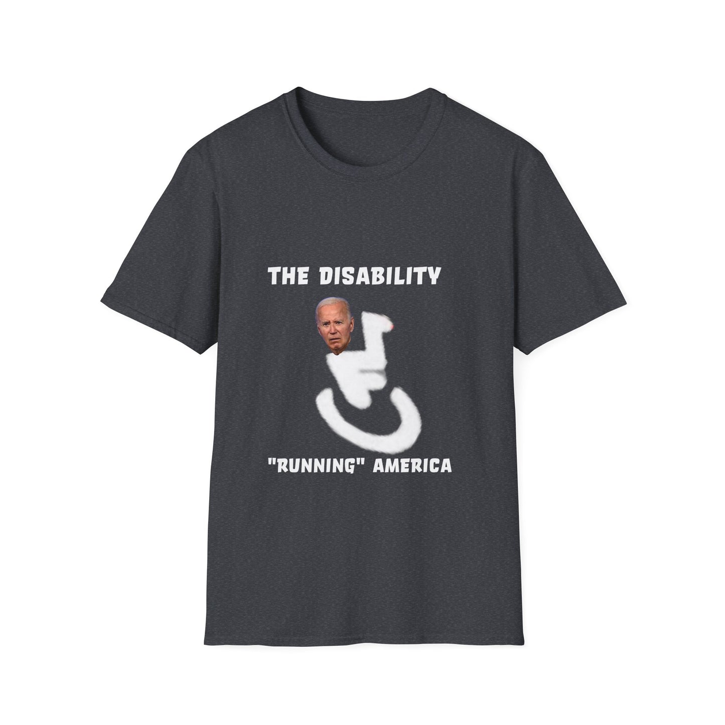 The Disability Running America, Biden Softstyle T-Shirt