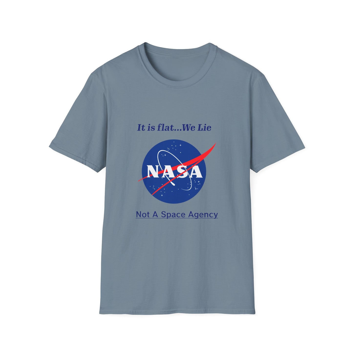 Nasa Flat Earth Unisex T-Shirt