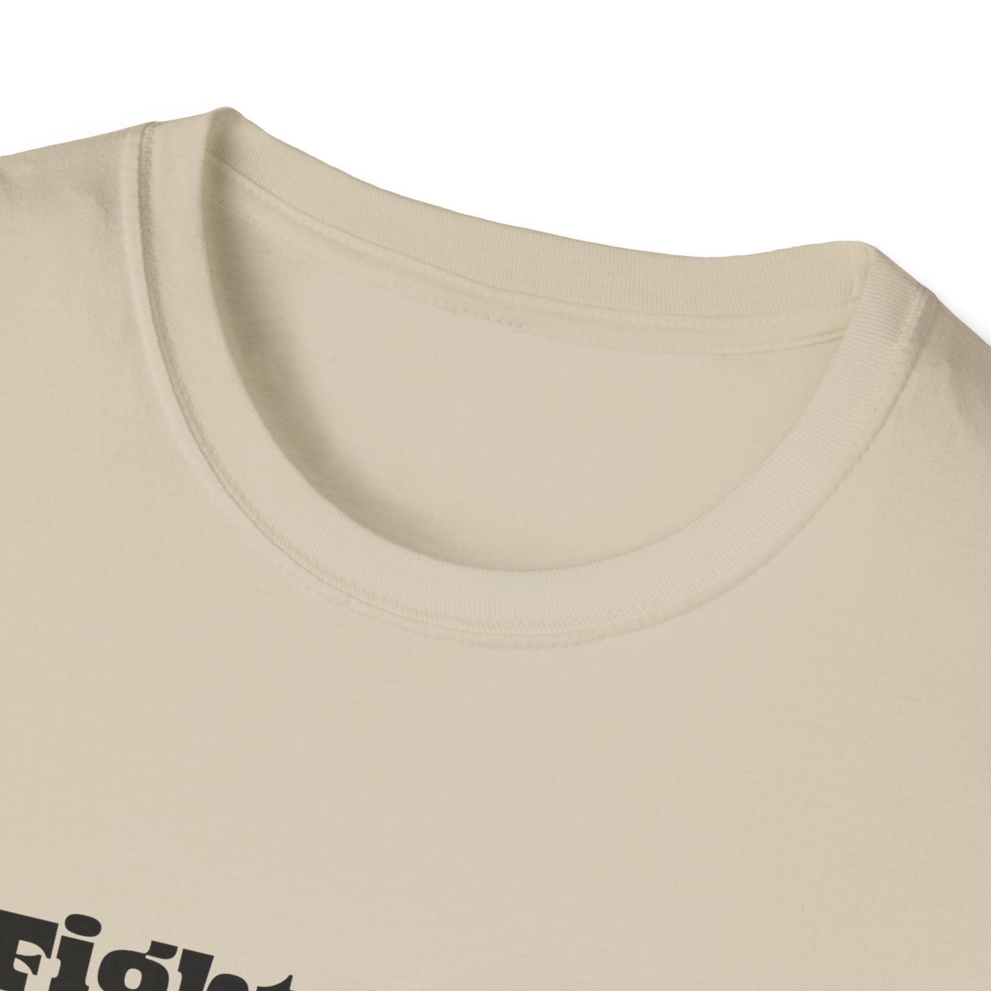 Trump Fight Fight Fight Softstyle T-Shirt in Black Lettering