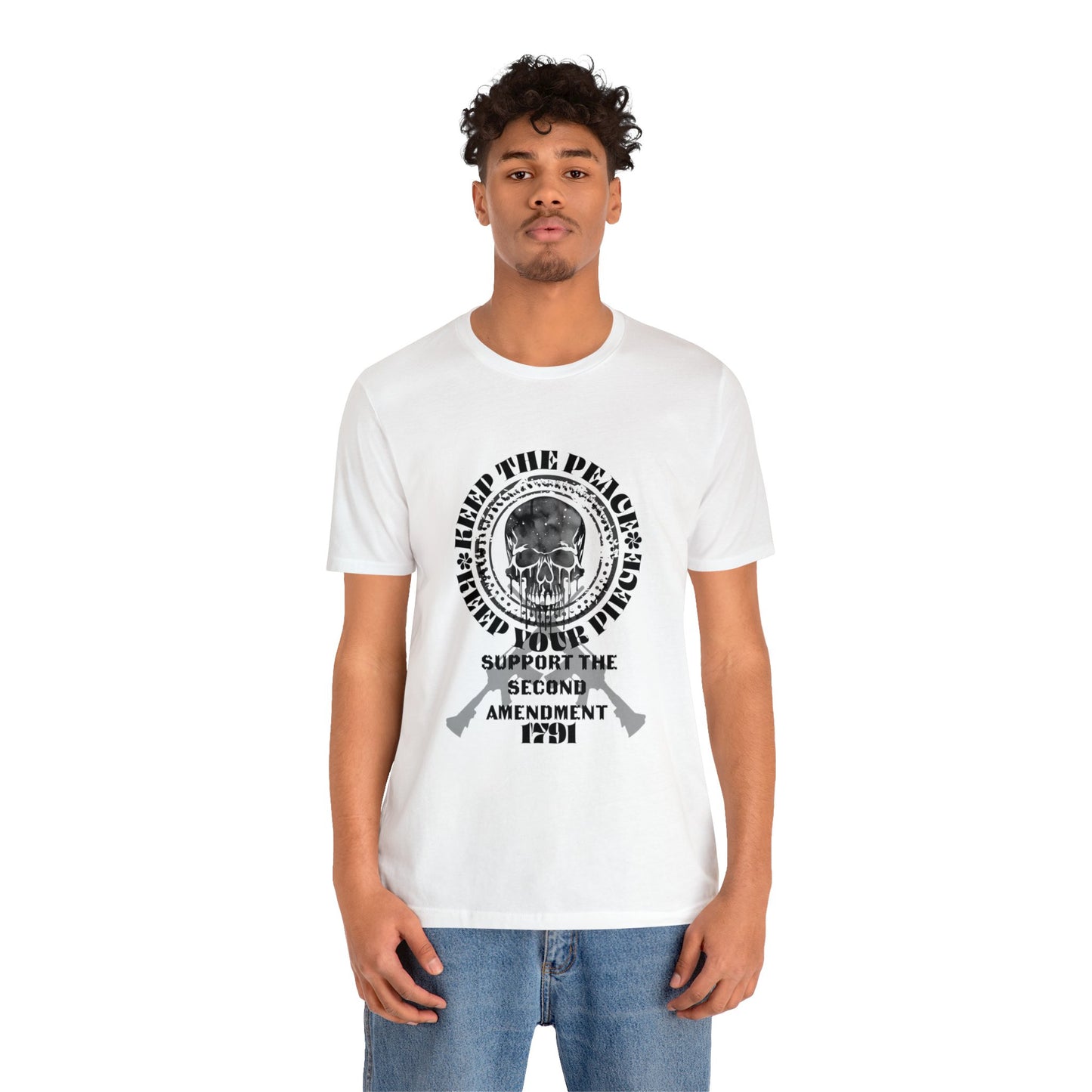 Keep the Peace Pro Second Amendment Jersey Short Sleeve Tee