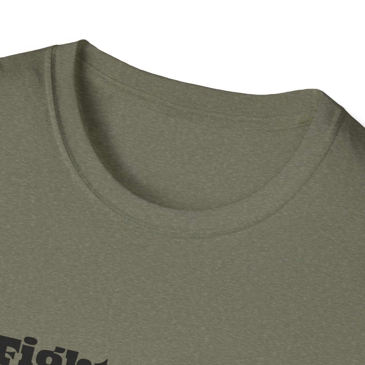 Trump Fight Fight Fight Softstyle T-Shirt in Black Lettering
