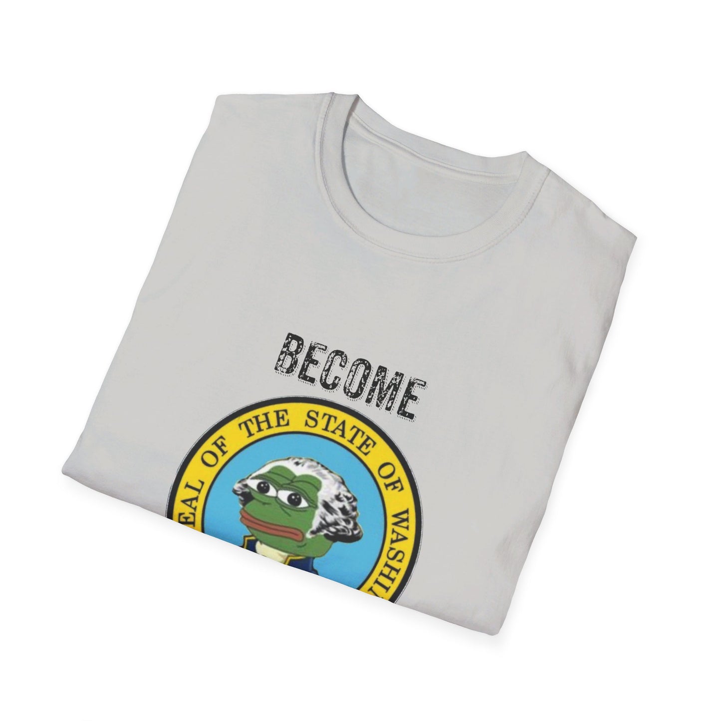 Become Ungovernable Washington Seal with Pepe Softstyle T-Shirt