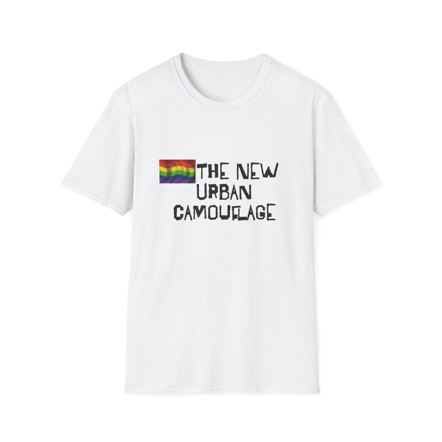 Rainbow The New Urban Camouflage Unisex Softstyle T-Shirt