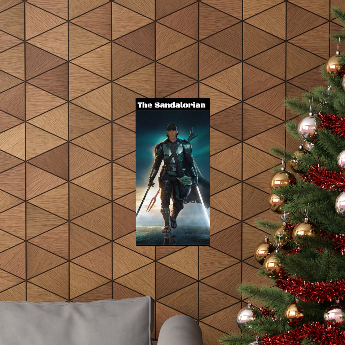 The Sandalorian Matte Vertical Posters