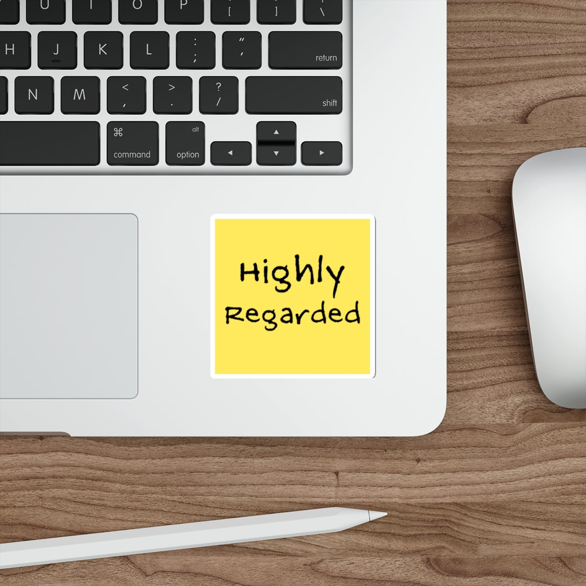 Highly Regarded Die-Cut Stickers