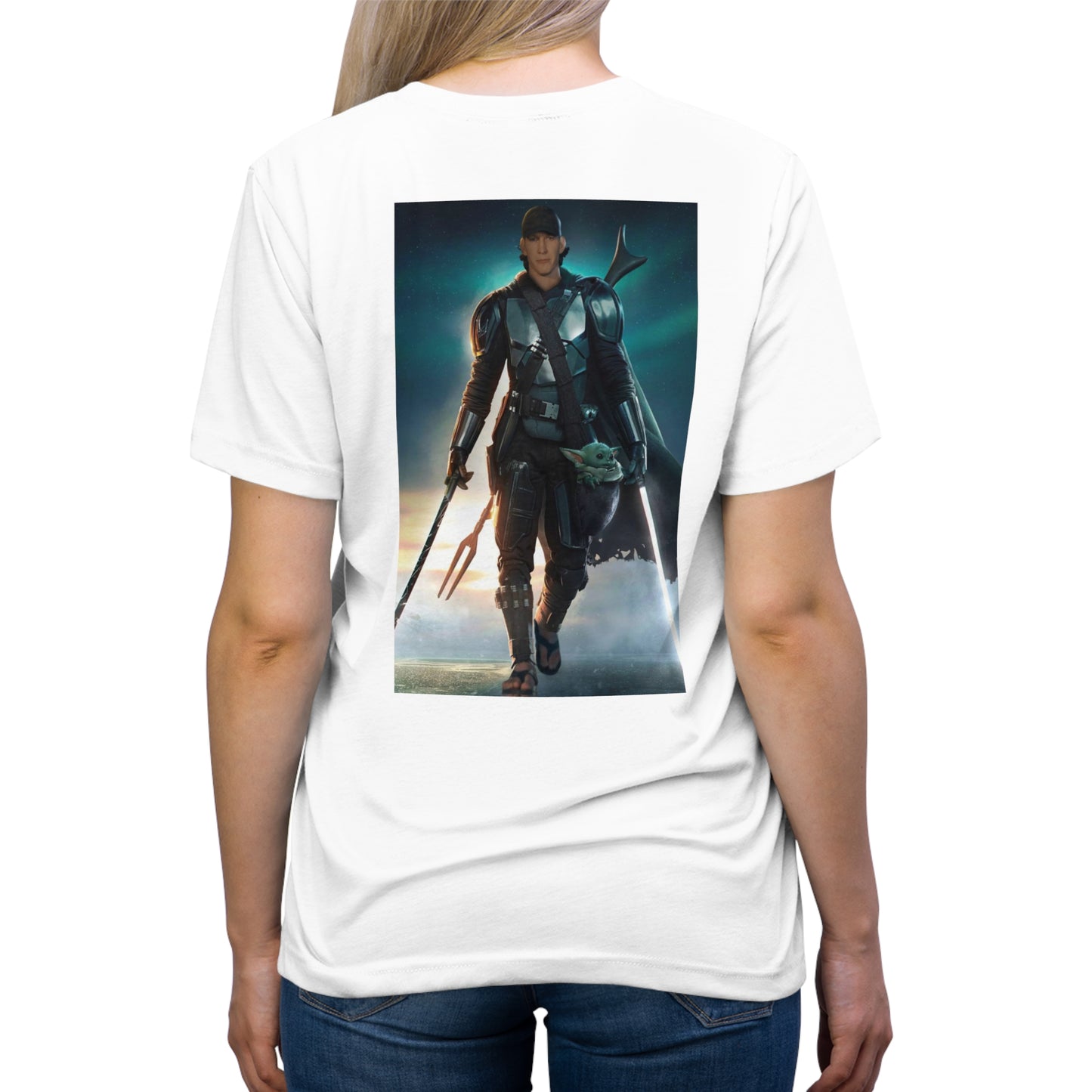 The Sandalorian Unisex Triblend Tee
