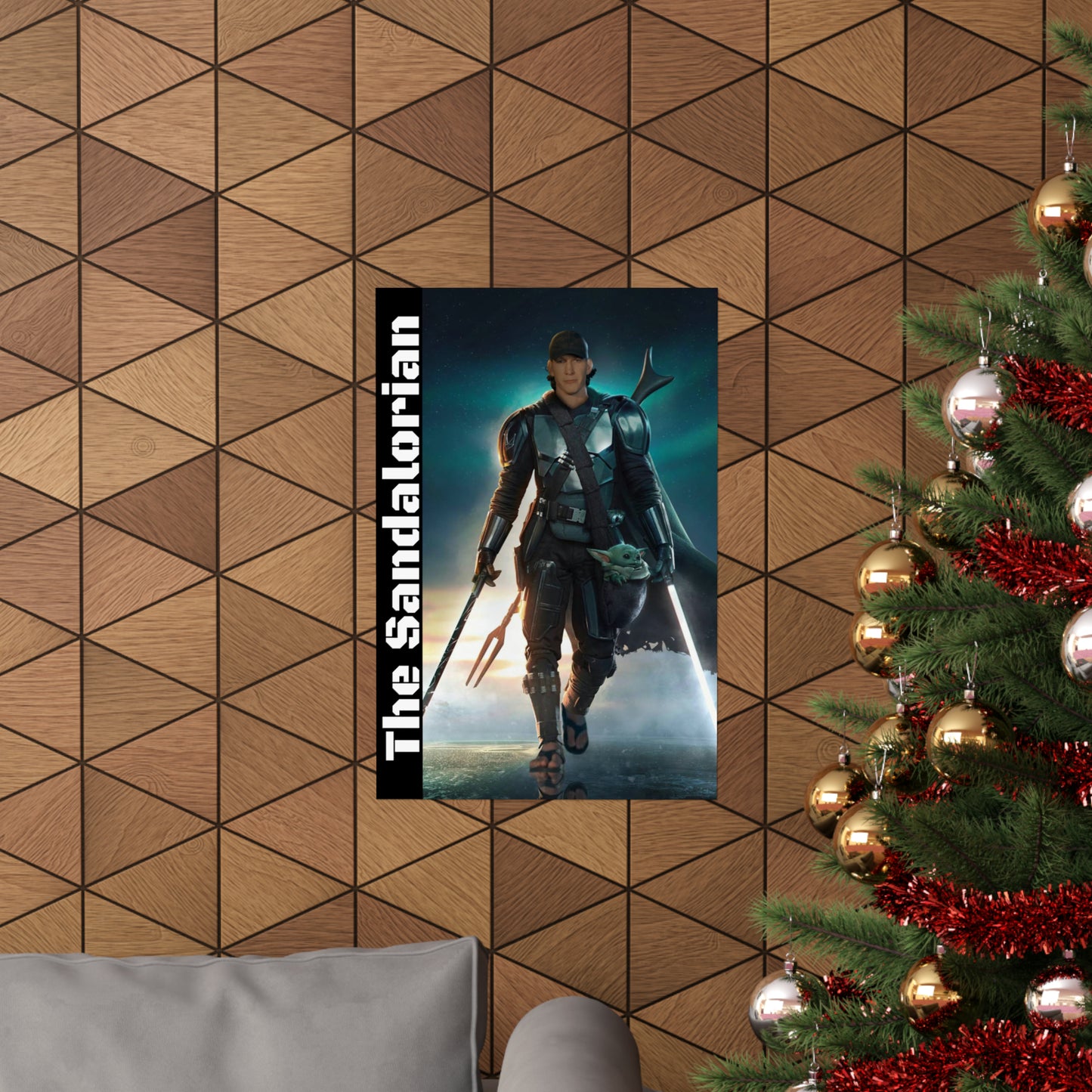 The Sandalorian Matte Vertical Posters