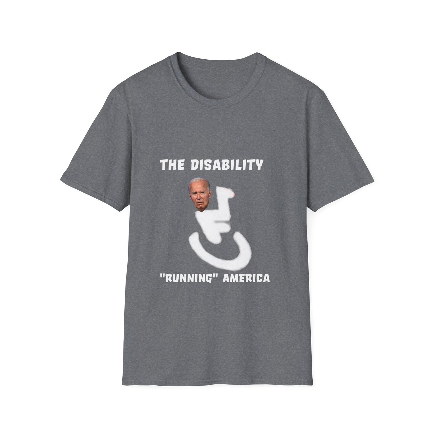 The Disability Running America, Biden Softstyle T-Shirt