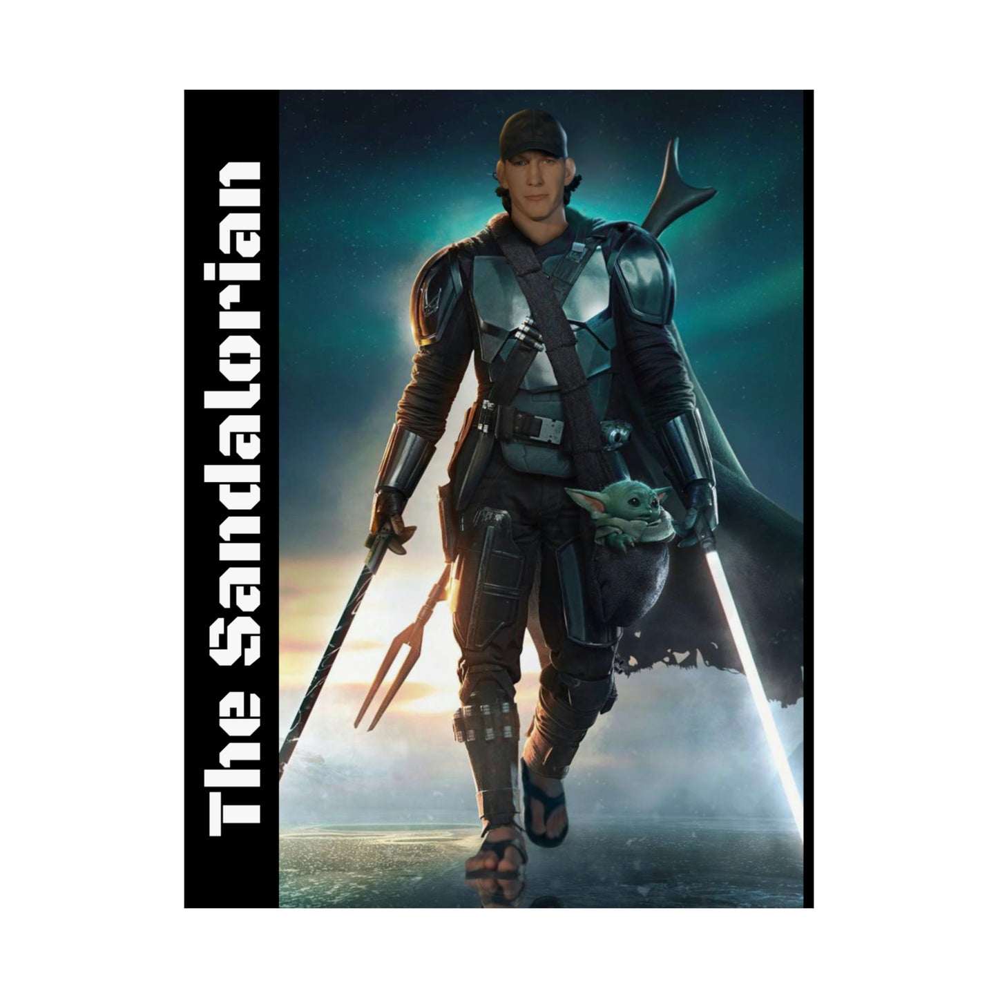 The Sandalorian Matte Vertical Posters