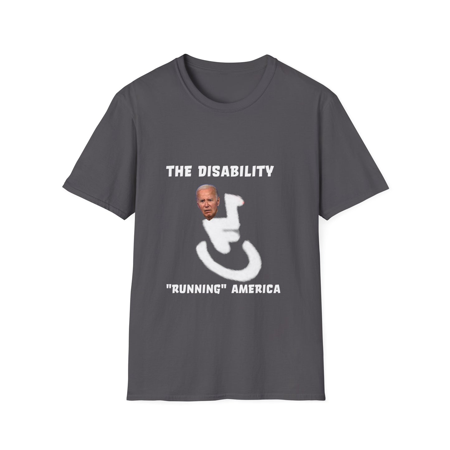 The Disability Running America, Biden Softstyle T-Shirt