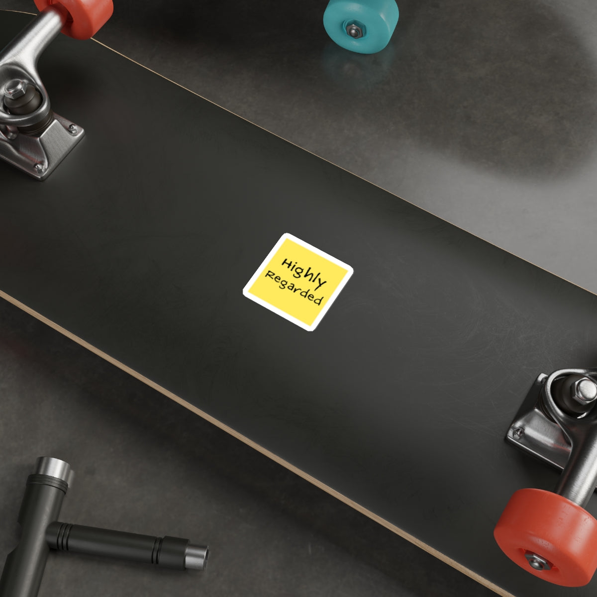 Highly Regarded Die-Cut Stickers