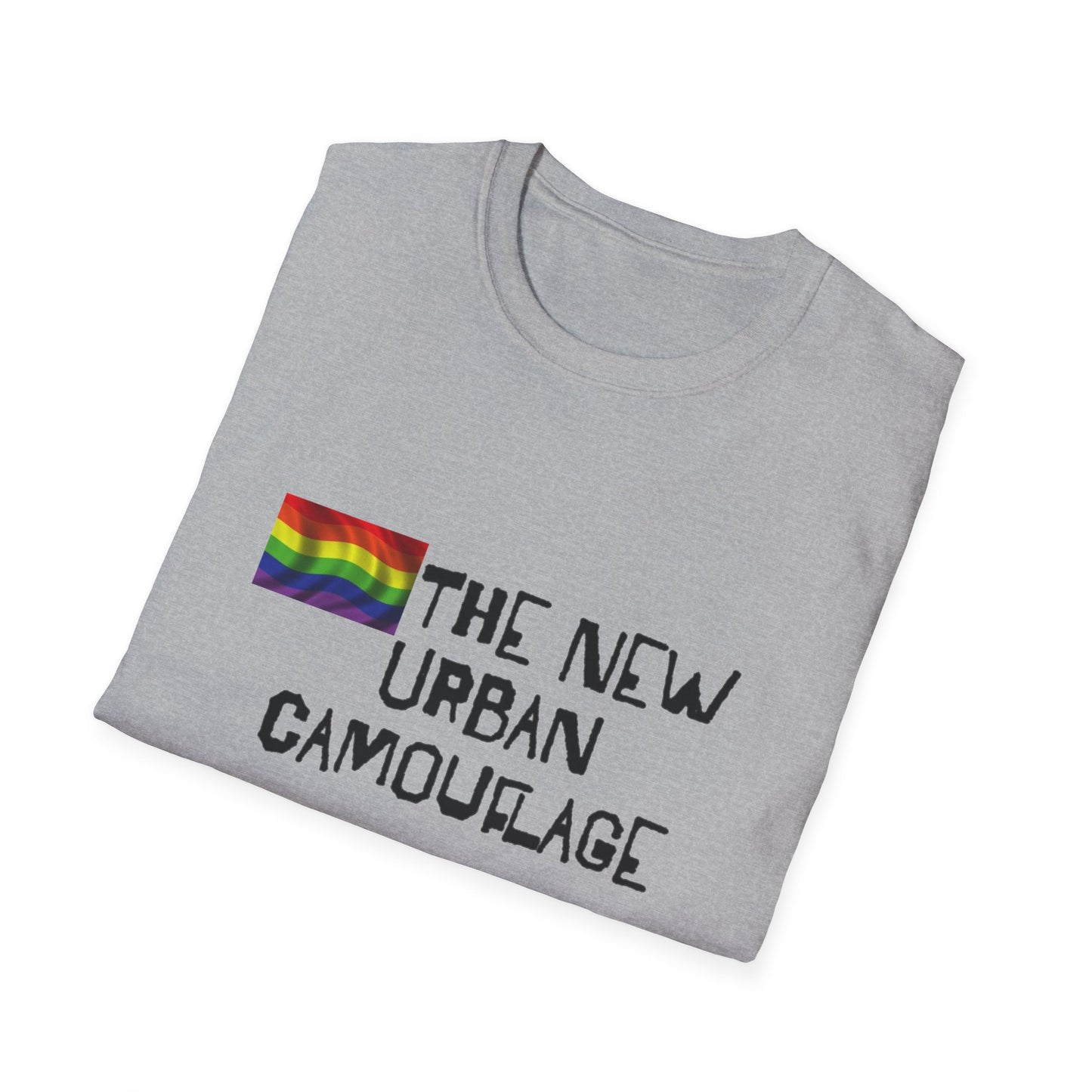 Rainbow The New Urban Camouflage Unisex Softstyle T-Shirt