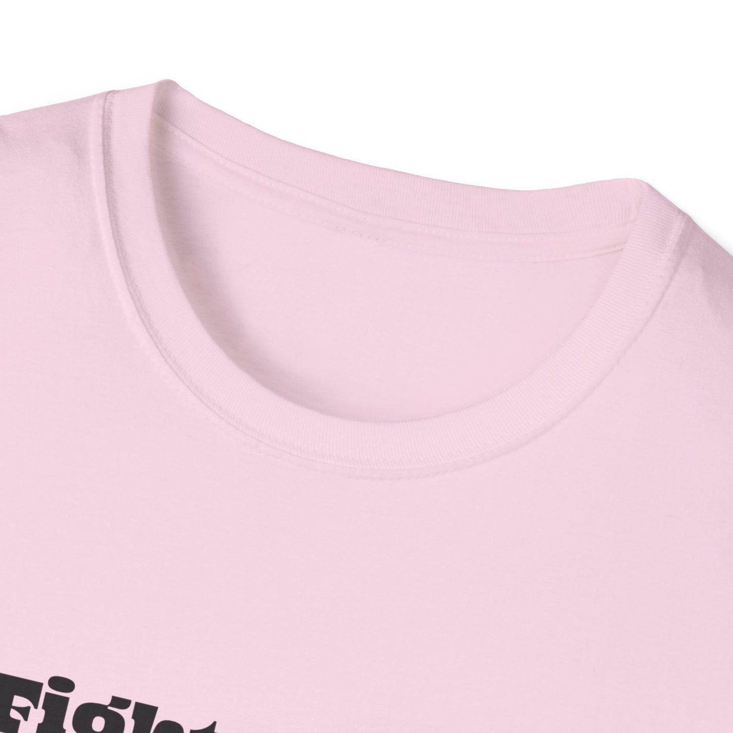 Trump Fight Fight Fight Softstyle T-Shirt in Black Lettering