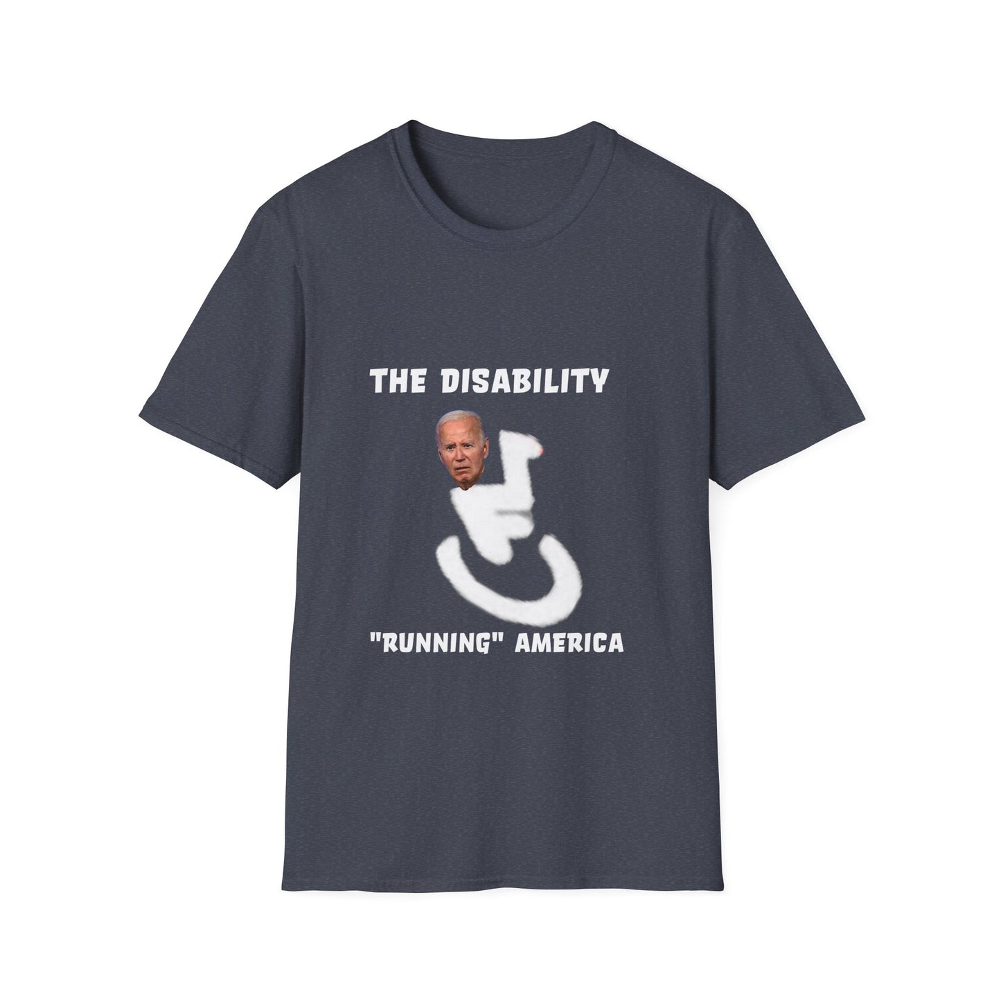 The Disability Running America, Biden Softstyle T-Shirt