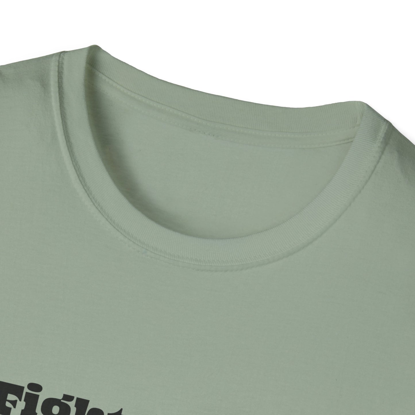 Trump Fight Fight Fight Softstyle T-Shirt in Black Lettering