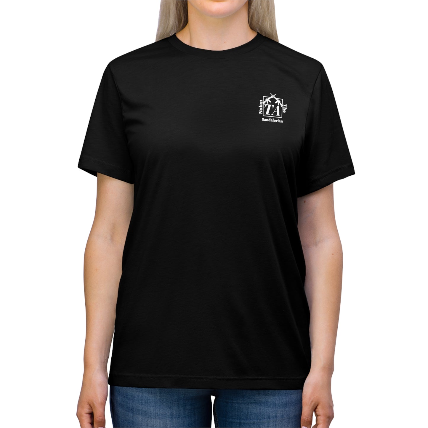 The Sandalorian Unisex Triblend Tee