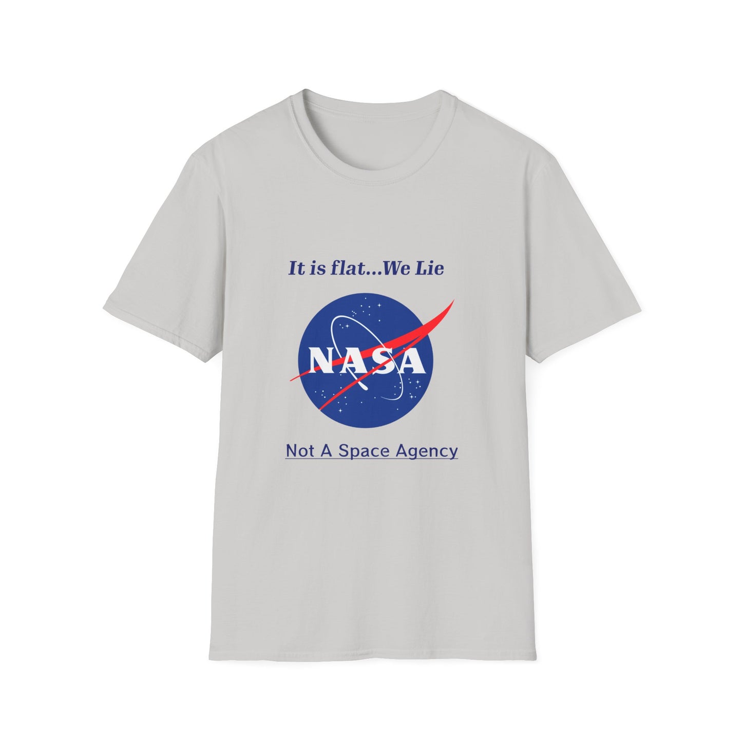Nasa Flat Earth Unisex T-Shirt