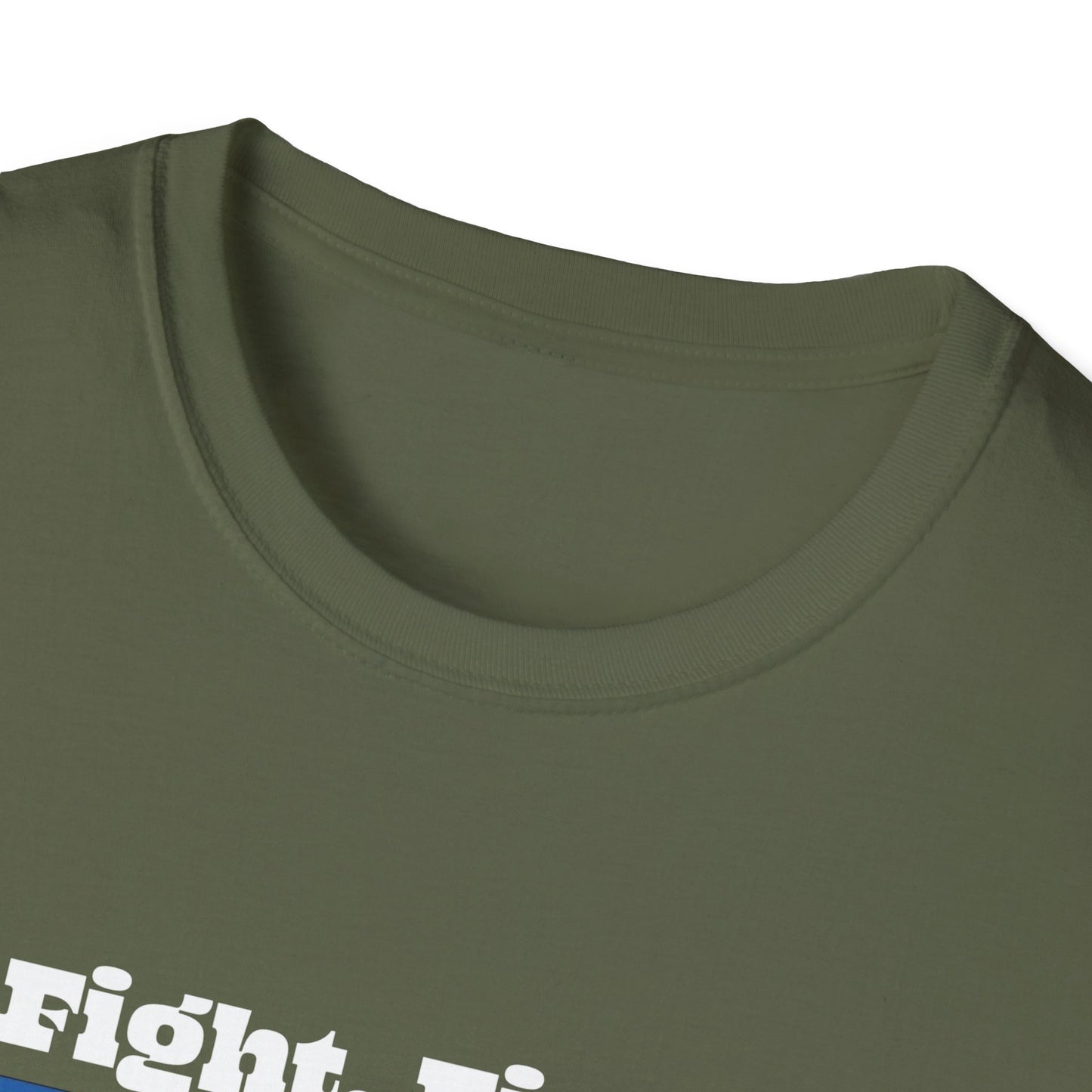 Trump Fight Fight Fight Softstyle T-Shirt in White Lettering