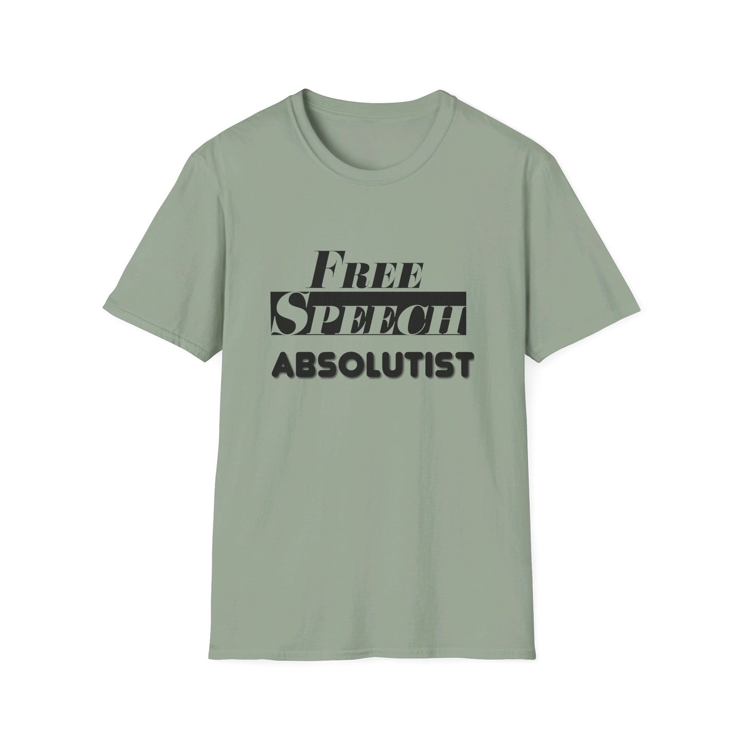 Free Speech Absolutist Unisex Softstyle T-Shirt