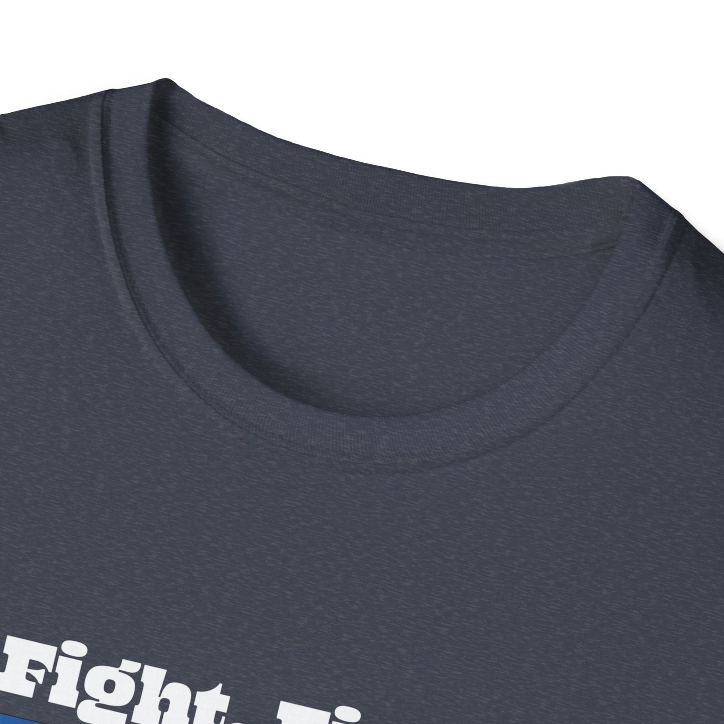 Trump Fight Fight Fight Softstyle T-Shirt in White Lettering