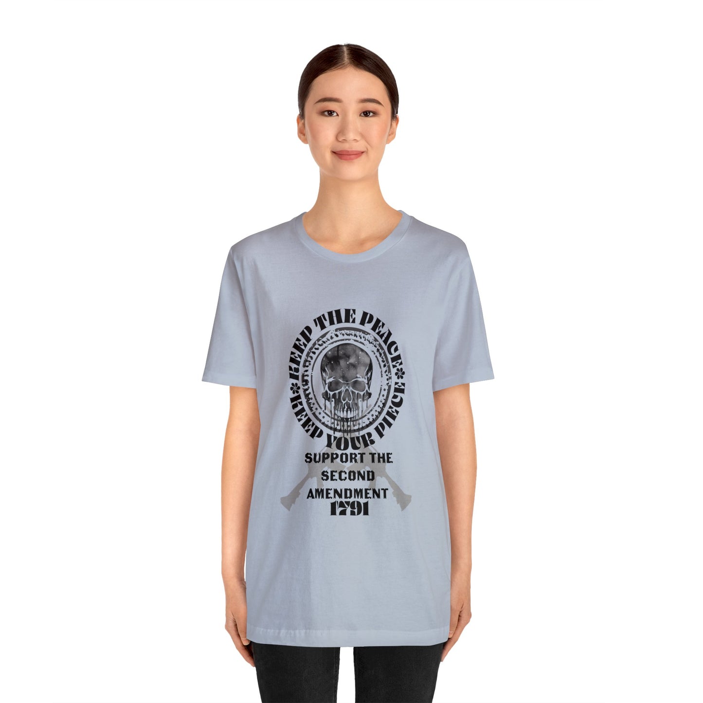 Keep the Peace Pro Second Amendment Jersey Short Sleeve Tee