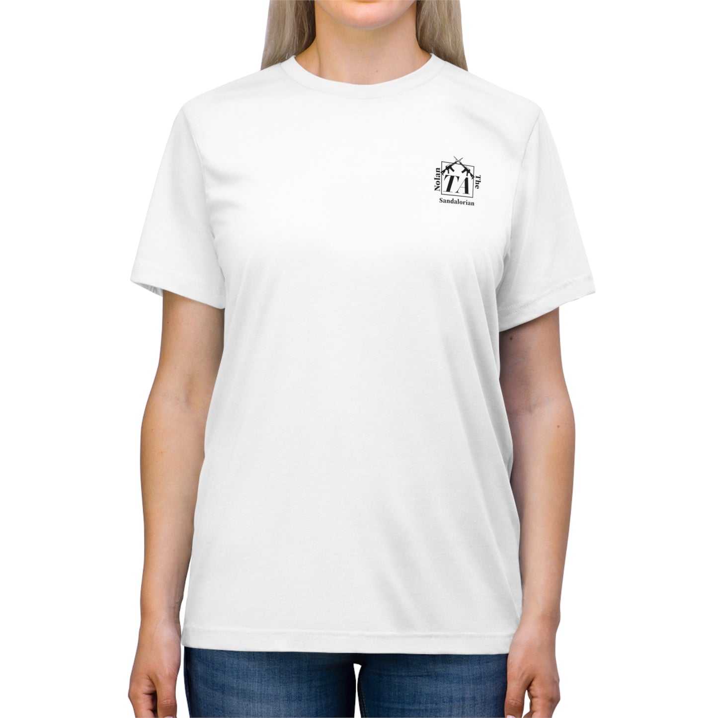 The Sandalorian Unisex Triblend Tee