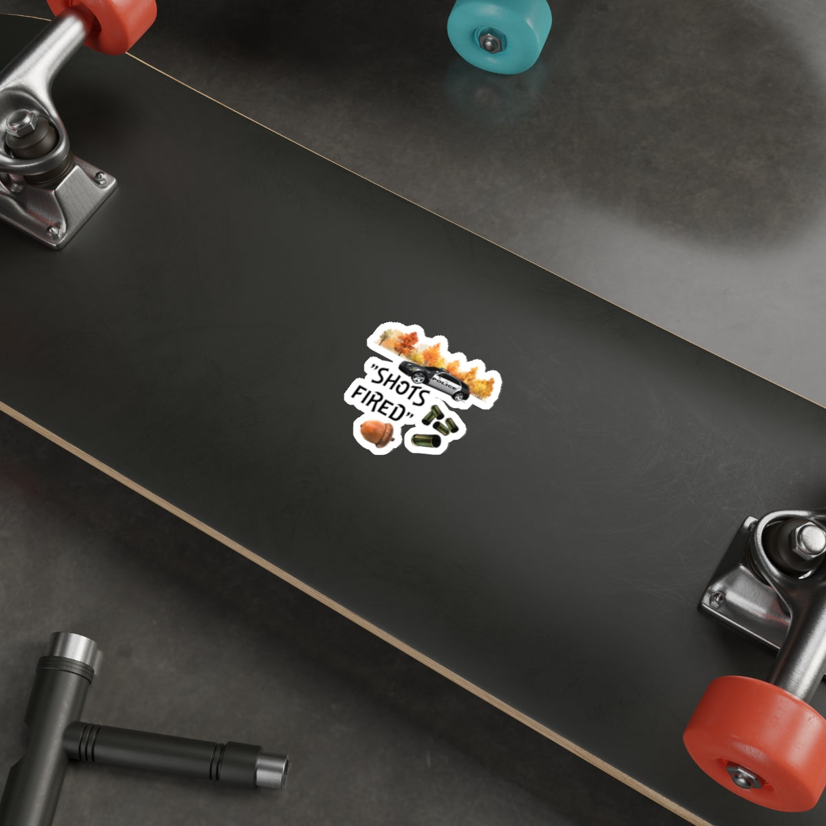 Shots Fired "Acorn" Die-Cut Stickers
