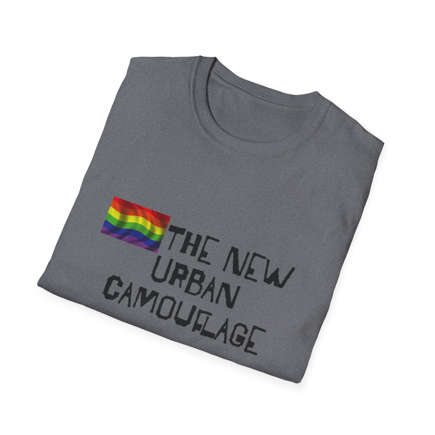 Rainbow The New Urban Camouflage Unisex Softstyle T-Shirt