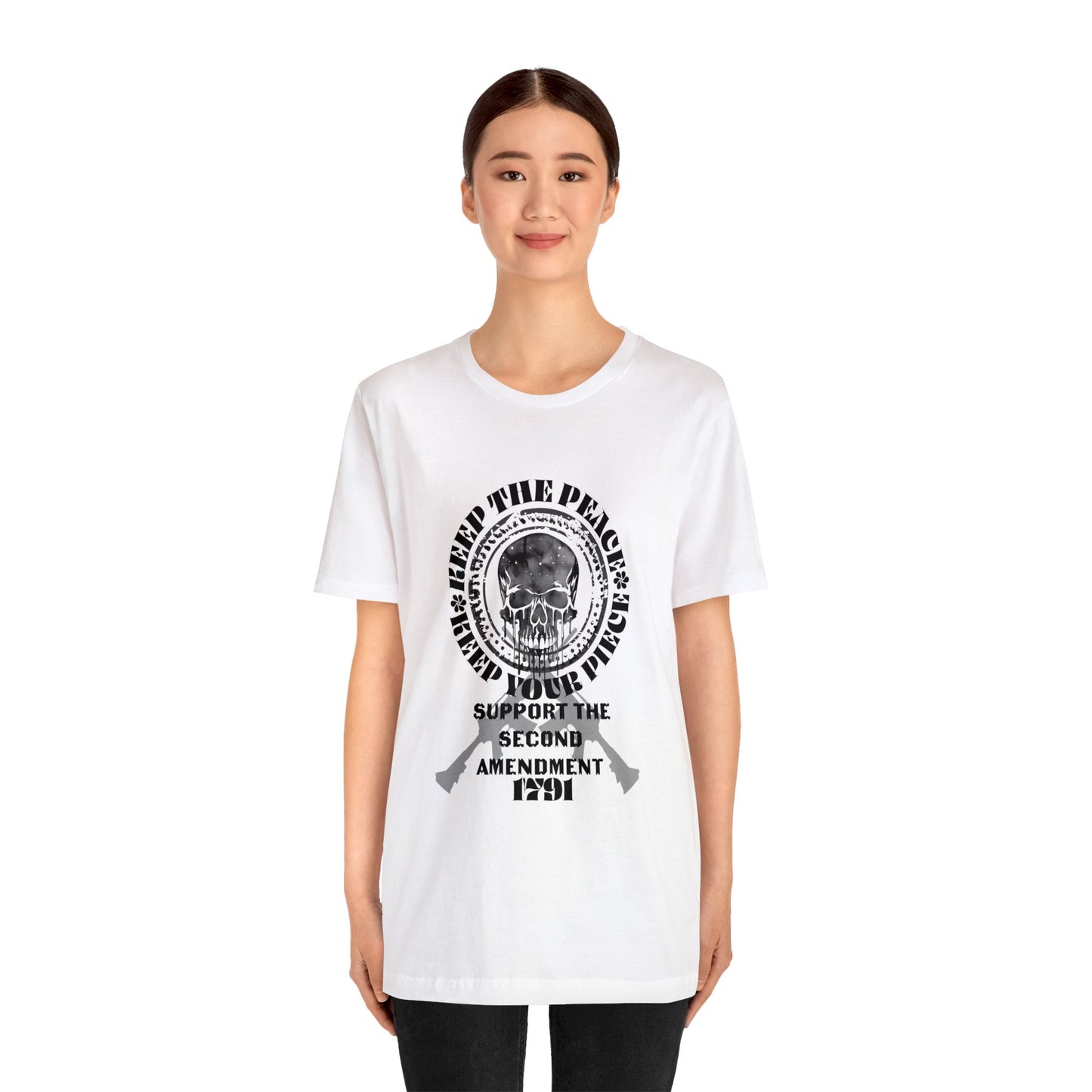 Keep the Peace Pro Second Amendment Jersey Short Sleeve Tee